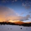 #C96 - Winter Sunset, Rawah Wilderness, Colorado 1996