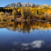 #3032 - Reflection, West Elk Mountains, Kebler Pass, Colorado 2012