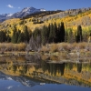 #3104 - Aspen Reflection, San Juan Mountains, Colorado 2012