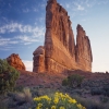#A99 - Courthouse Towers, Arches National Park, Utah 1999